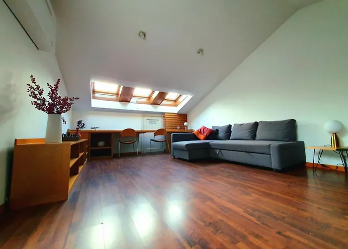Bright Apartment With Attic