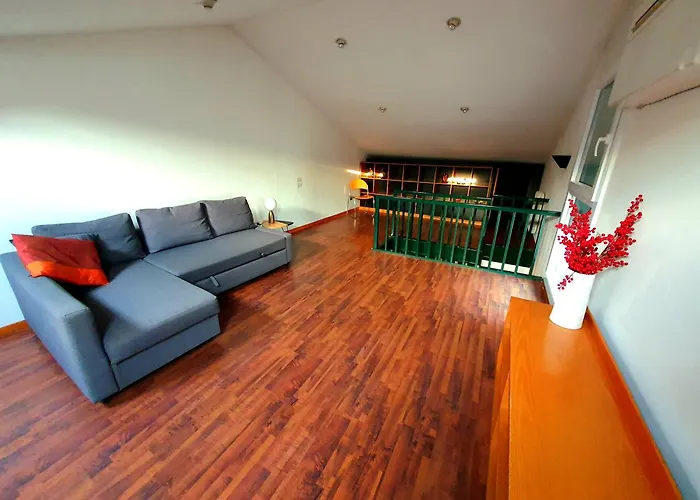 Bright Apartment With Attic